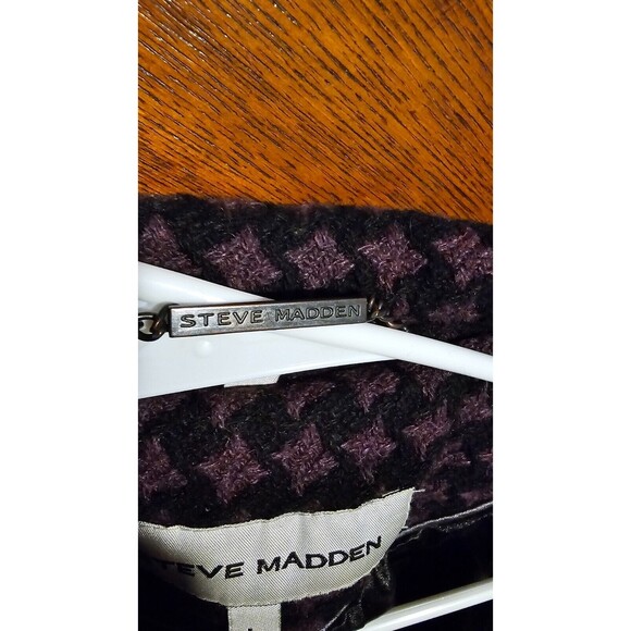 Steve Madden Winter Wool Double Breasted Peacoat Preppy Coat Everyday Size L - Picture 5 of 16